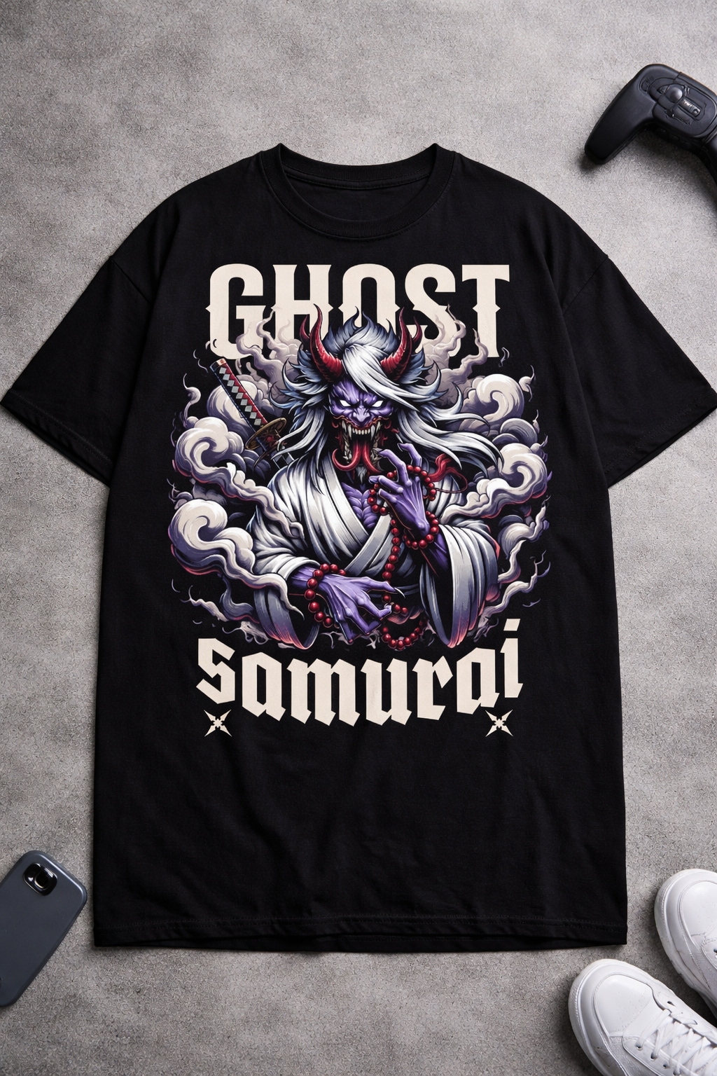 Ghost Samurai Oversized T-Shirt
