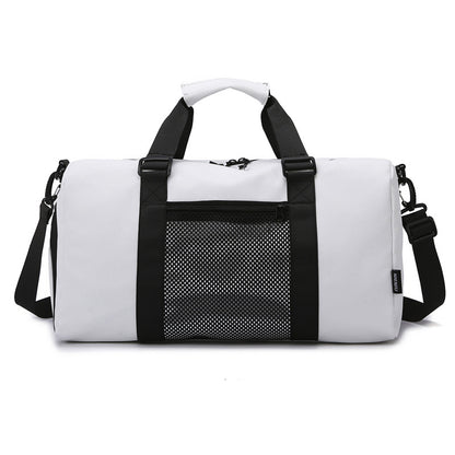 New Dry and Wet Separate Fitness Bag Portable Large Capacity Waterproof Sports Luggage Bag Large Capacity Travel Bag Printed Logo